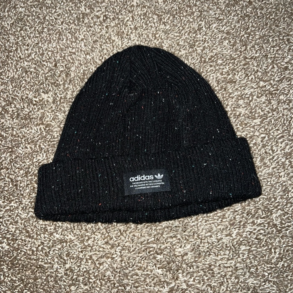 Adidas Black Knit Beanie